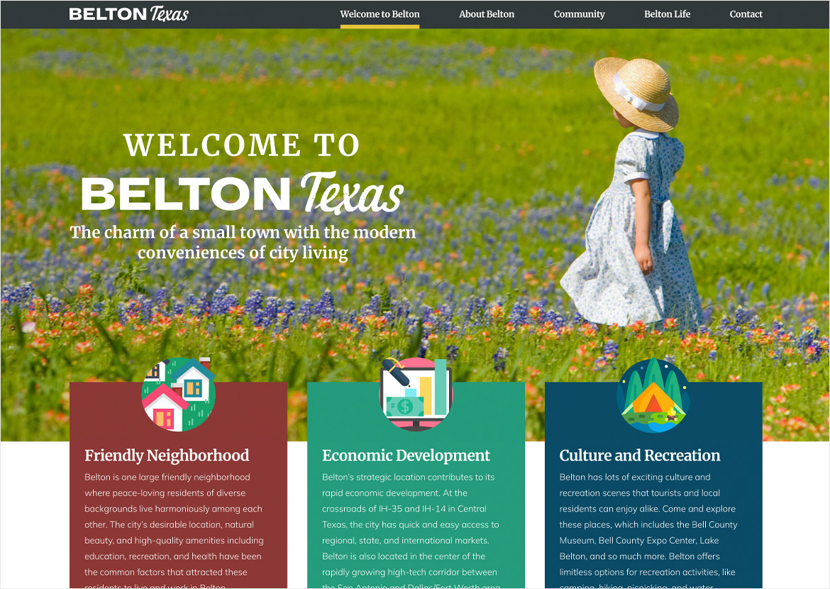 Belton Texas screenshot